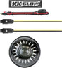 XK GLOW 7-inch XKchrome RGB Headlight with Switchback Function for Harley Davidson and Motorcycle Fits