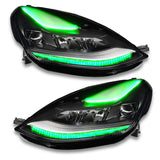 Oracle 2021+ Tesla Model 3 Dynamic ColorSHIFT Headlight DRL Upgrade Kit