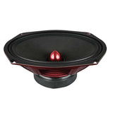 DS18 PRO-X694BM 6x9 Inch 275 Watt RMS 4 Ohm Mid-Range Bullet Loudspeakers for Car Audio