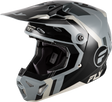 Fly Racing Formula CP Seal Helmet Black/Grey/Light Grey - Size Small for Off-Road & Motocross Vehicles