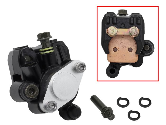 BRONCO BRAKE CALIPER, REAR WITH BRAKE PADS