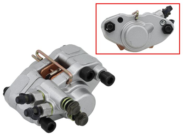 BRONCO BRAKE CALIPER, REAR WITH BRAKE PADS