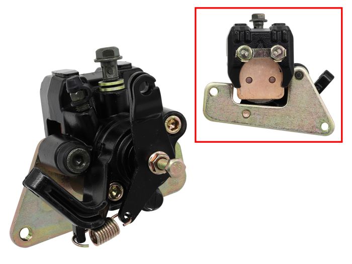 BRONCO BRAKE CALIPER, REAR WITH BRAKE PADS