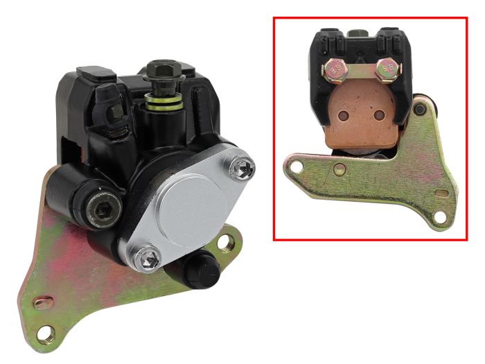 BRONCO BRAKE CALIPER, REAR WITH BRAKE PADS