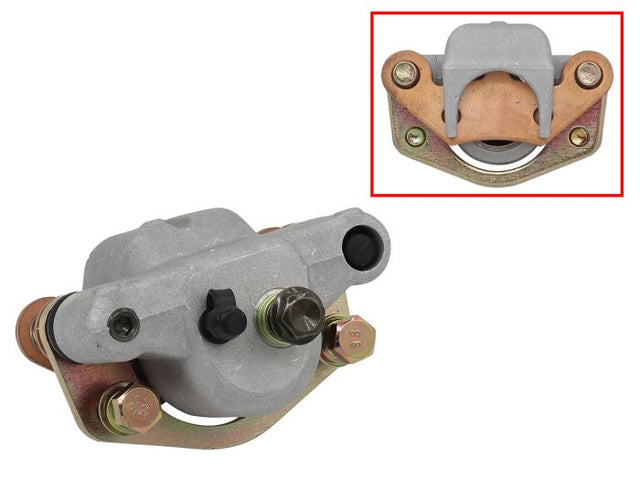 BRONCO BRAKE CALIPER, FRONT LEFT WITH BRAKE PADS