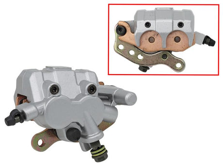 BRONCO BRAKE CALIPER, FRONT LEFT WITH BRAKE PADS