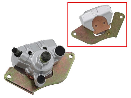 BRONCO BRAKE CALIPER, FRONT LEFT WITH BRAKE PADS