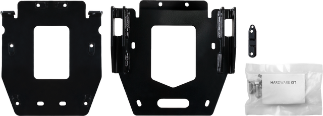 Open Trail Front Plow Mount for Polaris General and RZR Models - Durable Steel Construction