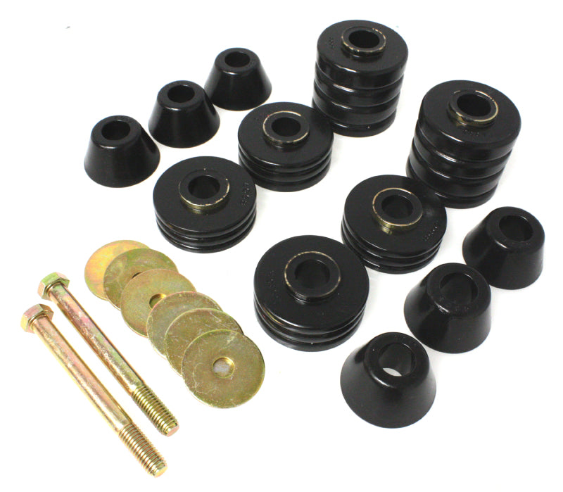 Energy Suspension Hyper-Flex Cab and Body Mount Set for Chevrolet K30 C20/C25/C35 Pickup (1973-1976) and C20 Series Trucks