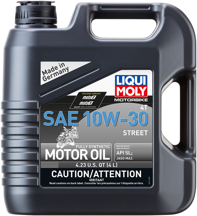 LIQUI MOLY Street 4T Oil - 10W-30 - 4 liter 20420