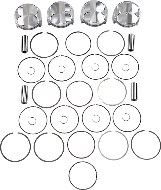 JE PISTONS Piston Kit - 84.00 mm - 13.5:1 CR - Suzuki 262287