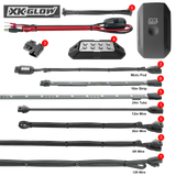 XK GLOW LED Underglow Advanced Kit for Polaris Slingshot (2015-2018) with Bluetooth Smartphone Control