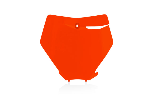 Acerbis 2736275226 Orange Front Number Plate for KTM 125-450 XC, SX, SX-F, XC-F, XC-TPI (2019-2022)