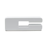 ORACLE Lighting Universal Illuminated LED Letter Badges - Matte Wht Surface Finish - C