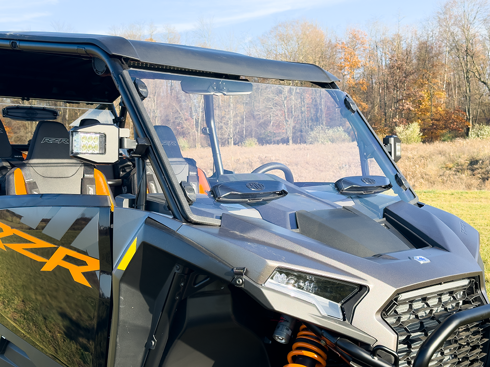SPIKE 78-4800 Front Vented Windshield for Polaris RZR Pro XP 4 Models (2024)