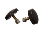 Energy Suspension Hyper-Flex Low Profile Black Bump Stop Set for 1963-1965 Buick Riviera, Part #9.9102G