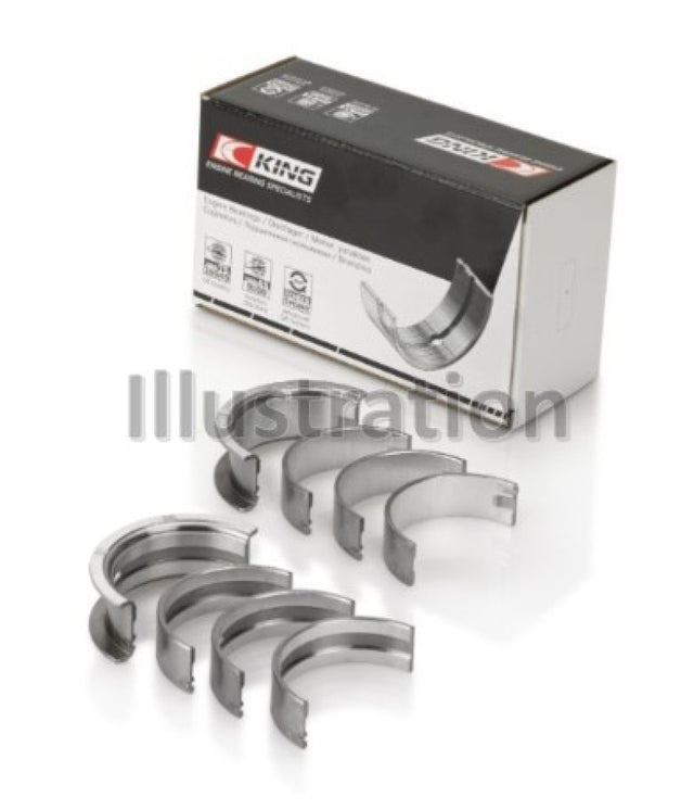 King Engine Bearings 87-90 Subaru Justy Main Bearing Set (Size 0.25 Oversized)