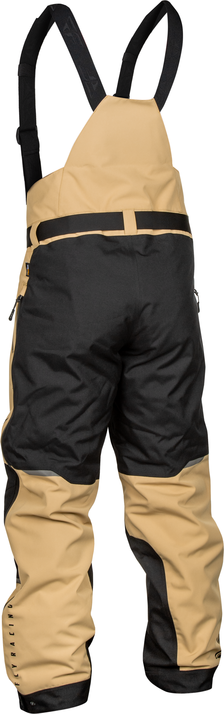 Fly Racing Carbon Bib Black and Tan Medium for Off-Road Motorcycles