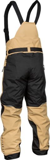 Fly Racing Carbon Bib Black and Tan Medium for Off-Road Motorcycles