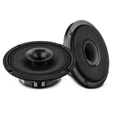 DS18 PRO-HY8.4MSL 8-inch 200W RMS 4 Ohm Mid-Range Loudspeaker for Car Audio with Shallow Grill