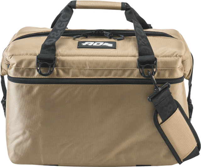 AO COOLERS 12 Pack Ballistic Tan Cooler for Off-Road Vehicles - Rugged Insulated Outdoor Gear