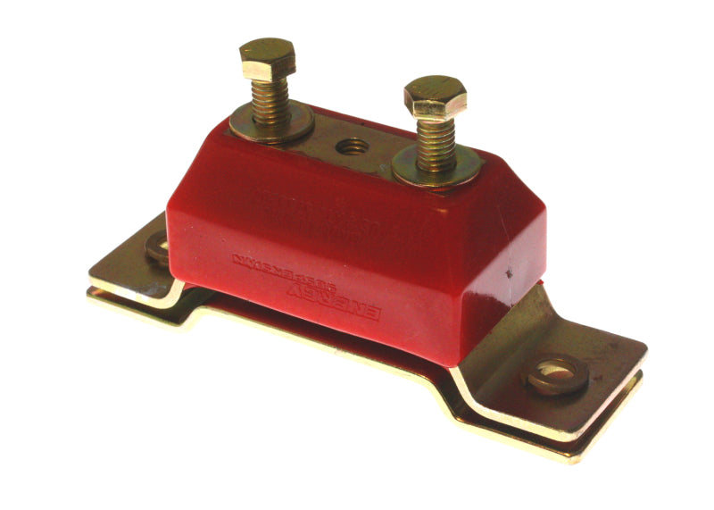 Energy Suspension 4.1104R Red Performance Transmission Mount for Ford Thunderbird, Mercury Cougar, Lincoln Capri, and Mustang - Fits 1980-1988 Models