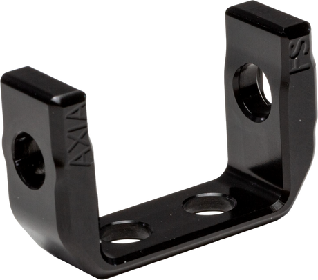 AXIA MODCLFS-BK Flat Surface Mounting Clamp for ATV/UTV Roll Cages, Black