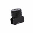 AXIA MODAH-BK Helmet Air Hose Plug and Mount for Parker Pumper, PCI, and Rugged Radio Vehicles