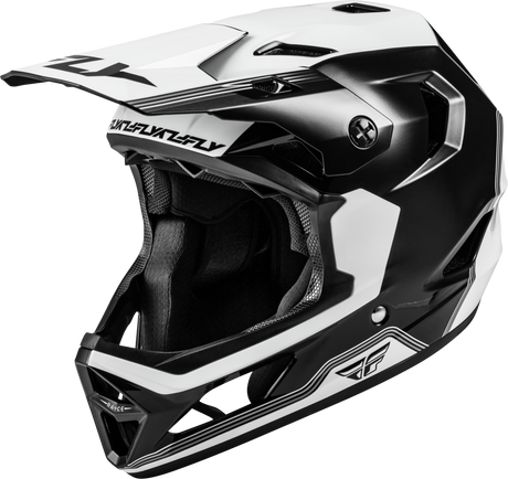 Fly Racing Rayce Repeat Bicycle Helmet for Youth, Black/White, XS - Lightweight & Ventilated