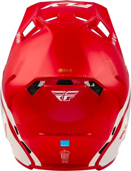 Fly Racing Youth Formula CC Objective Helmet Red/White – Suitable for Off-Road & Motocross with Advanced Impact Protection