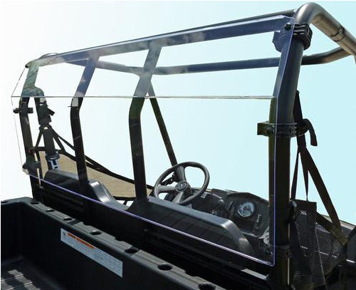 SPIKE Rear Windshield Clear Polycarbonate for Polaris Ranger Models - Part #77-5600