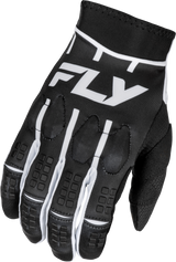 Fly Racing Evolution DST Gloves Black/White - Premium Race Gloves for Motorcycle and ATV Riders