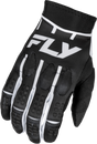Fly Racing Evolution DST Gloves Black/White XS - Motorcycle Racing Gloves with Touch Screen Compatibility for Sport Bikes and Cruisers