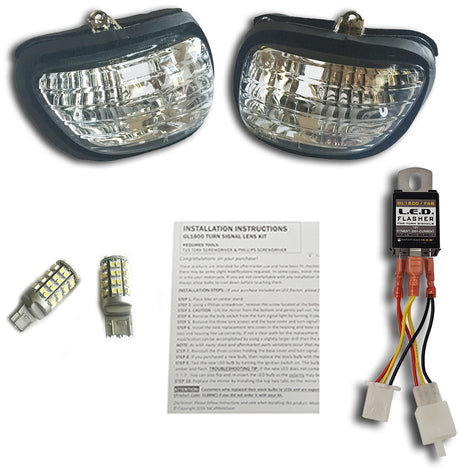 Pathfinder G18TCK LED Turn Signal Kit for Honda Gold Wing F6B and Gold Wing Audio/Comfort/Navi/XM 2012-2016