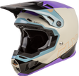 Fly Racing Formula CC Glide Helmet for Motorcycle, Large - Purple/Stone/Black