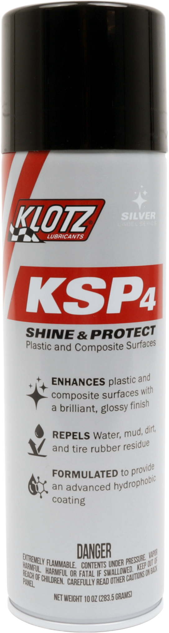 Klotz KSP4 Shine & Protect 10 oz - Hydrophobic Coating for Plastic and Composite Surfaces, Fits Various Vehicles