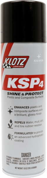Klotz KSP4 Shine & Protect 10 oz - Hydrophobic Coating for Plastic and Composite Surfaces, Fits Various Vehicles