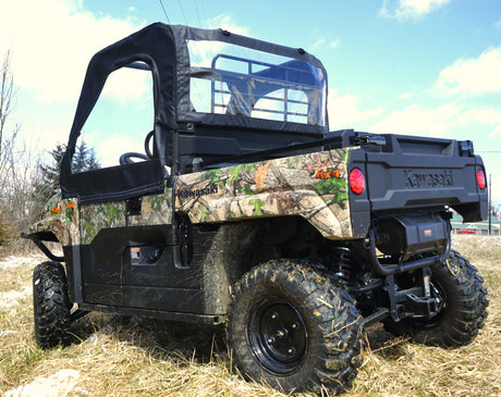 Seizmik Soft Upper Doors with Rear Windshield for Kawasaki KAF 700 Mule Pro-MX (2021-2023)