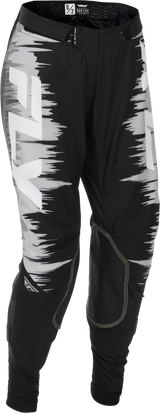 Fly Racing Women's Lite Pants Black/Grey/White Size 7/8 - Lightweight Motocross Pants with Ventilated Mesh Liner for Women’s Off-Road Riding