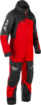 Fly Racing Incline Monosuit Red/Black for Off-Road Motorcycles - Waterproof, Breathable, Full Body Suit