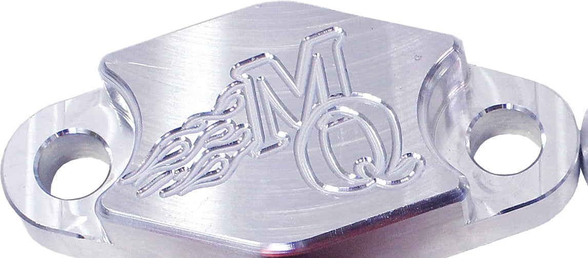 MODQUAD PB-1 Silver Brake Block Off Plate for Honda TRX400X and TRX400EX Models