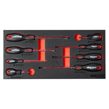 159-Piece Metric and SAE Combo 3-Drawer Hand Carry Tool Box