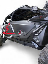 2024+ Can Am Maverick R Volt Rocker Steps 4 Seat