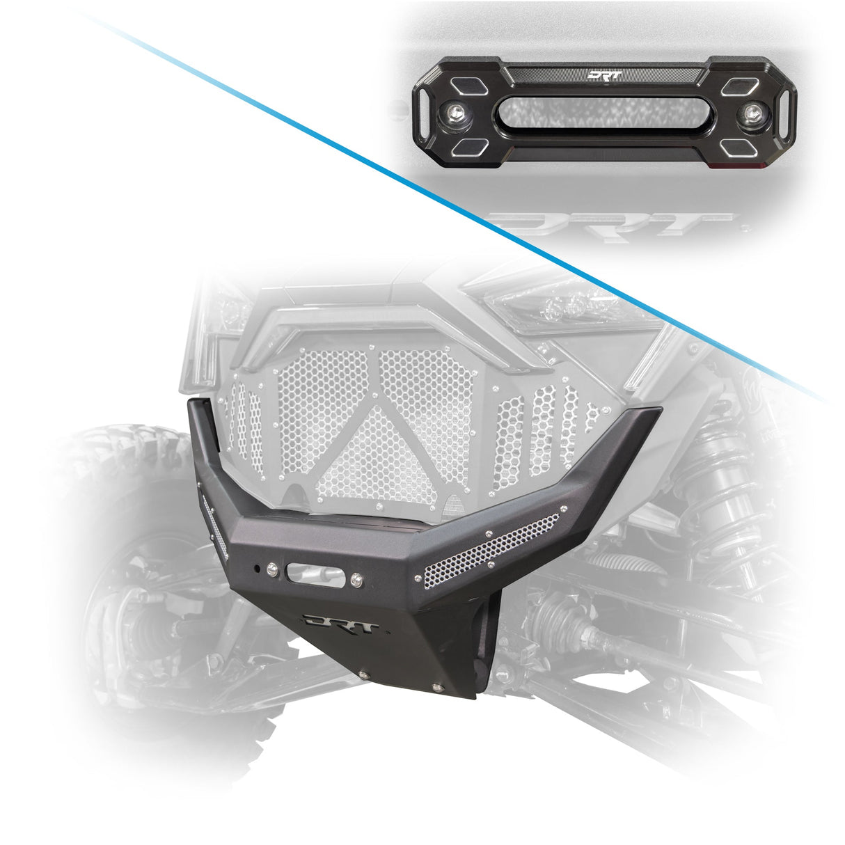 DRT Polaris RZR Pro R / Turbo R 2020-2024 Front Winch Bumper