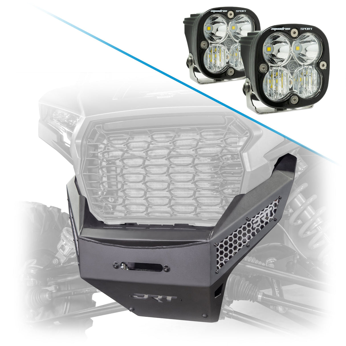 DRT Polaris RZR 2024+ XP 1000/4 Front Winch Bumper
