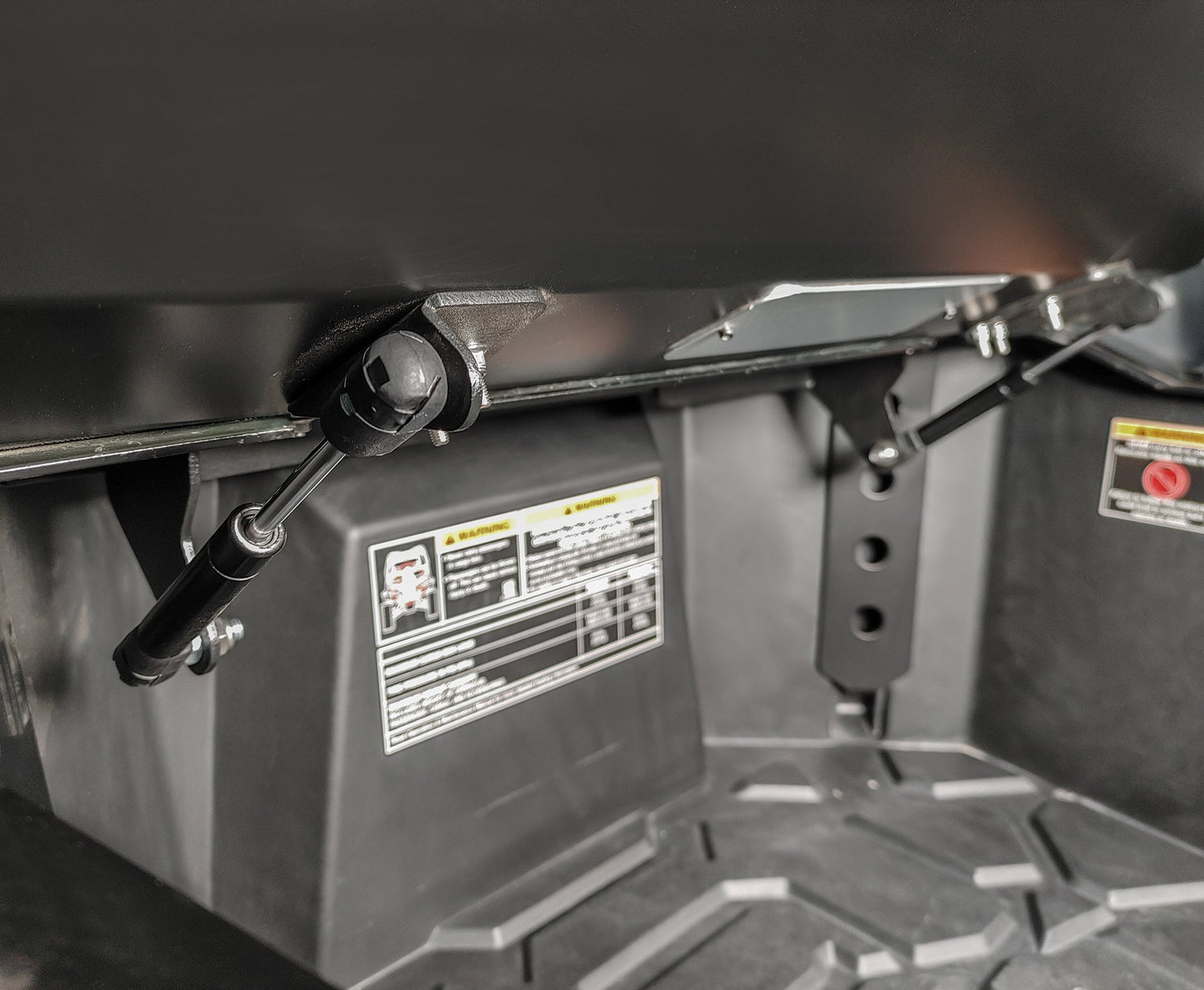 DRT RZR Pro R / Turbo R /  Pro XP 2022+ Polaris Trunk Enclosure Gas Strut Lift Kit