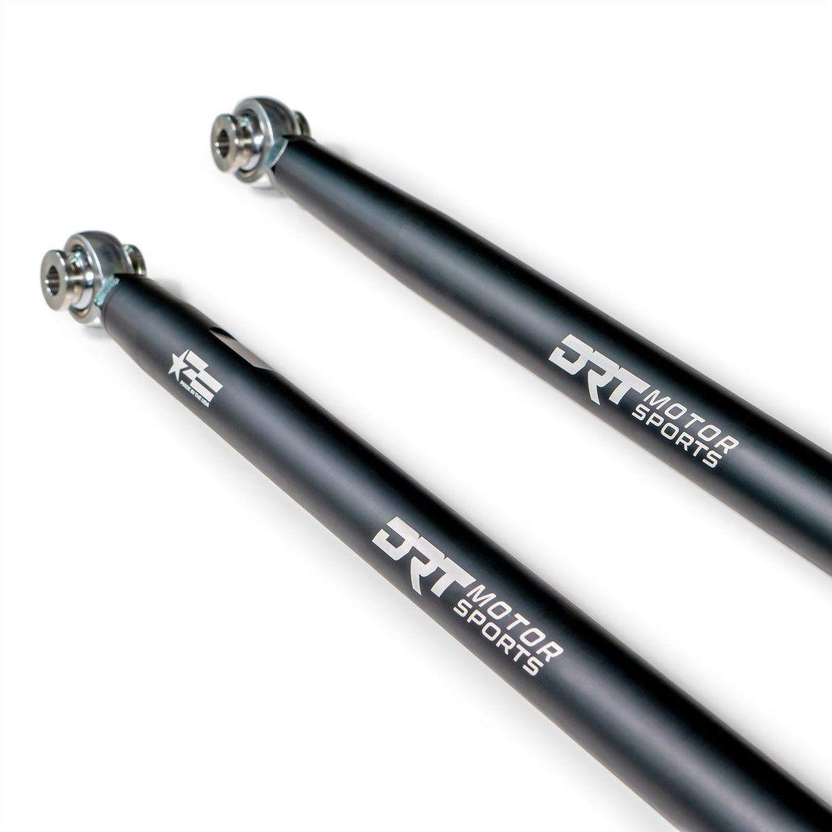 Detail of upper radius rods installed on RZR Pro XP