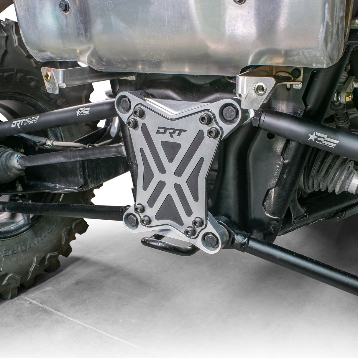 Polaris RZR Pro XP 3-Piece Radius Rod Plate | DRT Motorsports