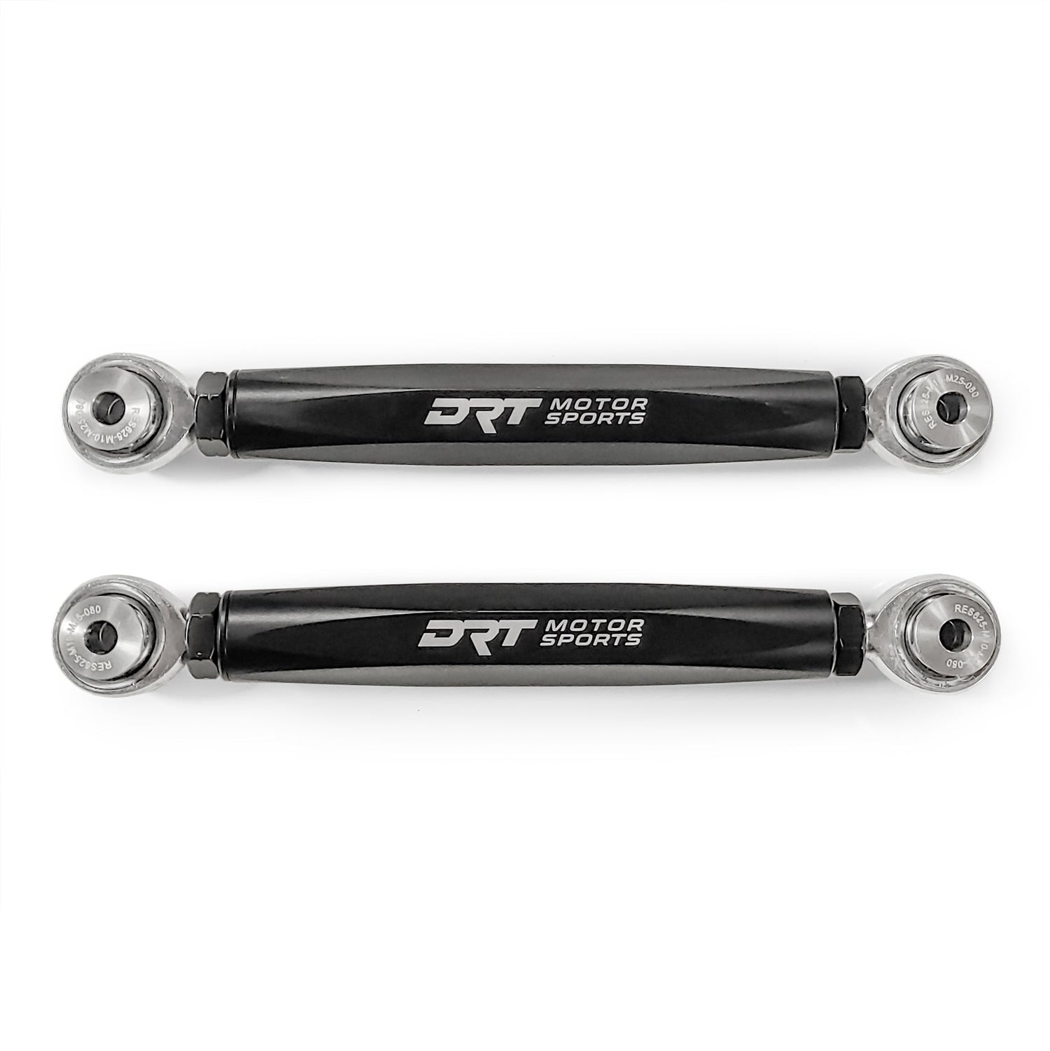 DRT RZR Polaris Pro XP Billet Aluminum Hex Bar Adjustable Sway Bar Link Kit, Rear (M10)