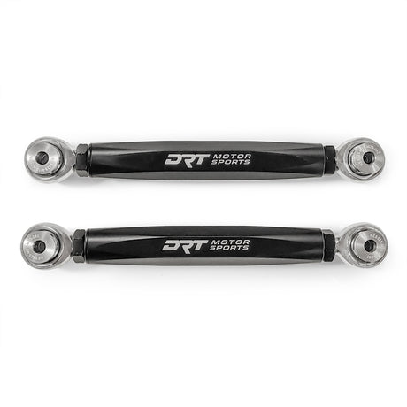 DRT RZR Polaris Pro XP Billet Aluminum Hex Bar Adjustable Sway Bar Link Kit, Rear (M10)